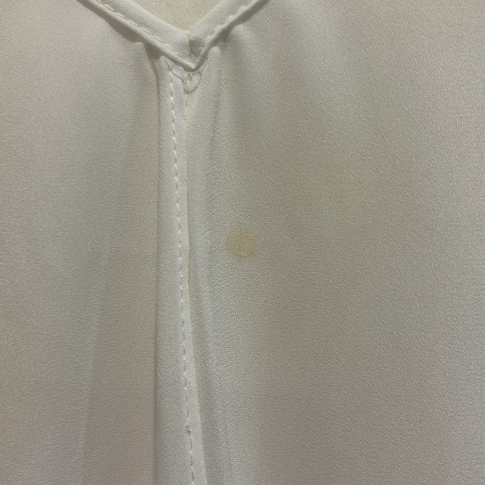 Green Envelope White Flutter Sleeve Tank Top - Picture 6 of 11